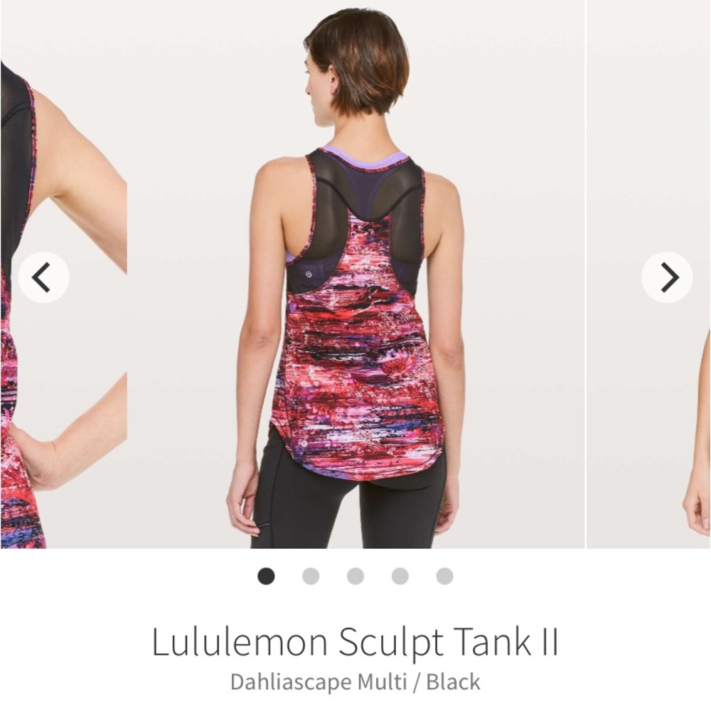 NWOT!! Lululemon Sculpt Tank ll